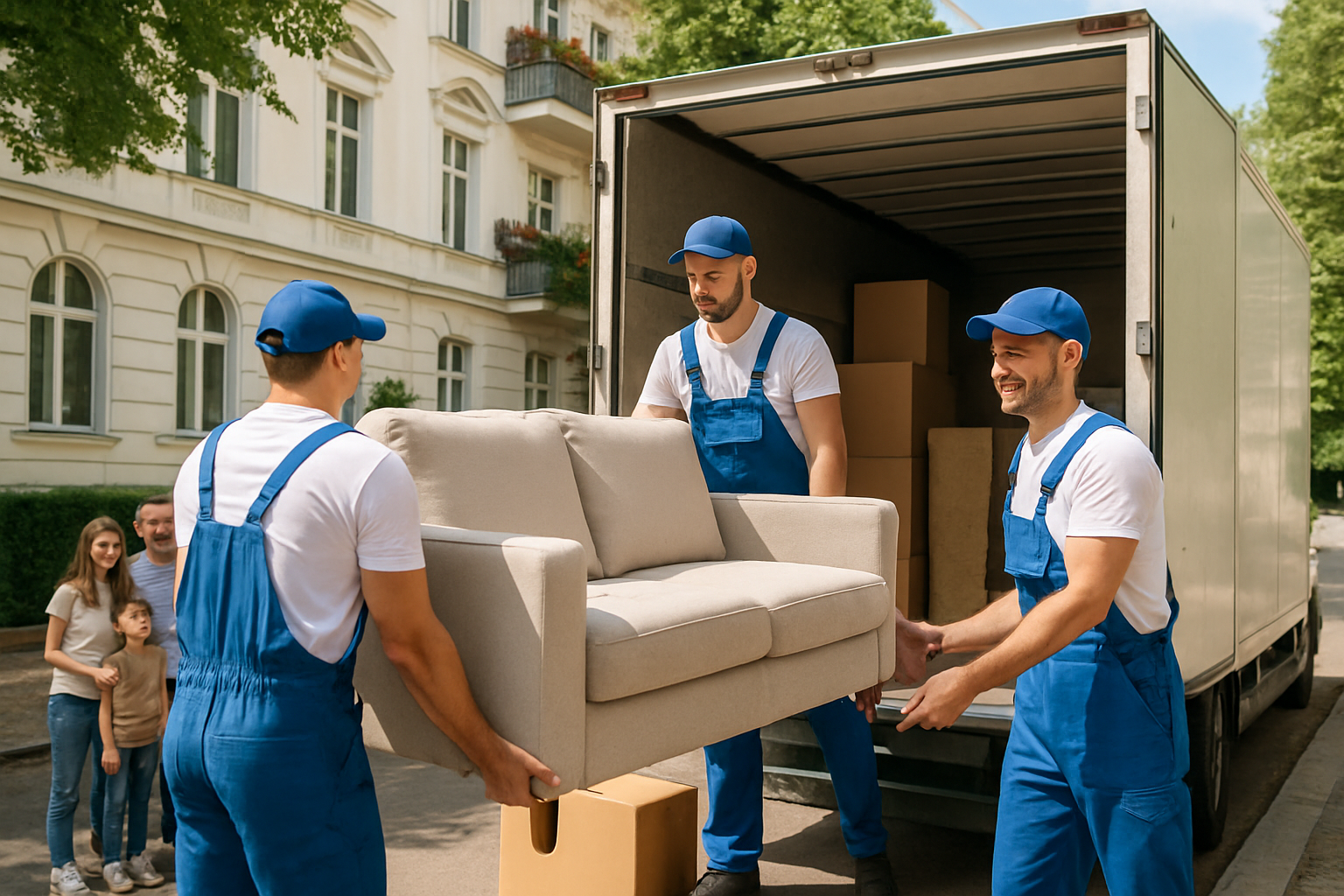Familien-Umzug Berlin – 3-Zimmer-Wohnung mit Umzugshelfern